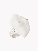 Кольцо Афродита, белый фарфор