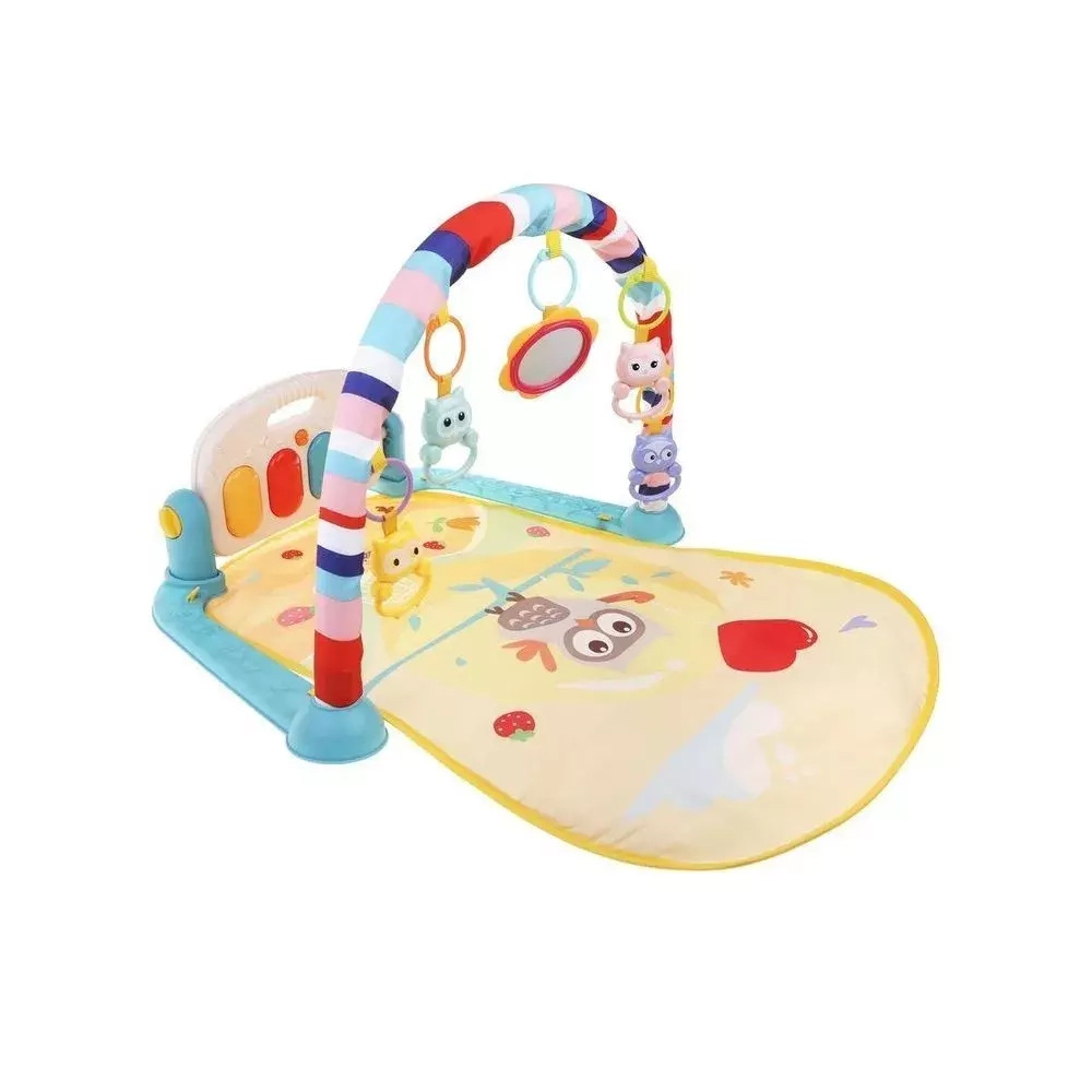 Развивающий коврик "PIANO FITNESS RACK" с игрушками на дугах