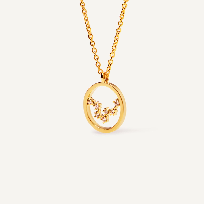 Колье Золотой Знак Зодиака