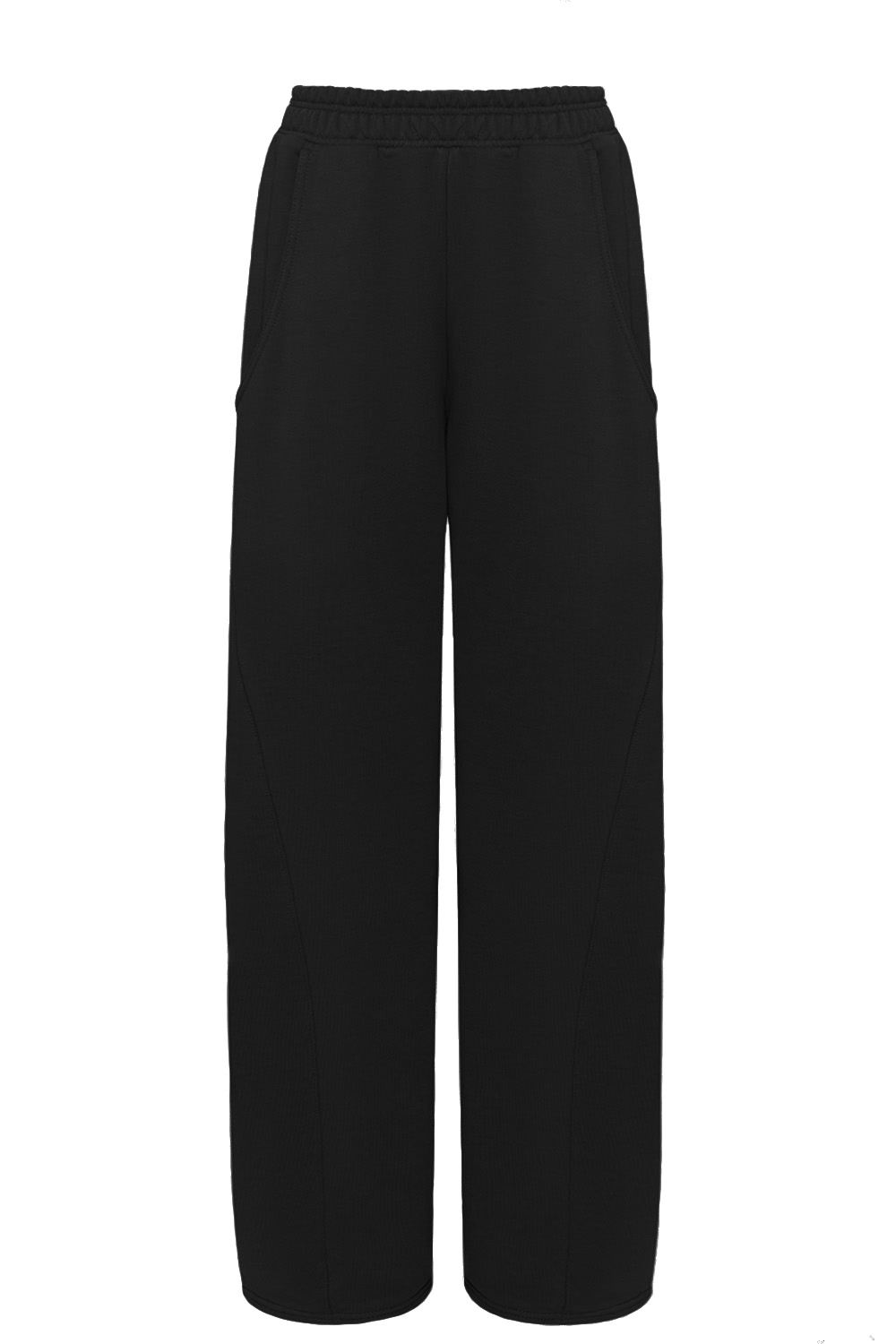 Штаны багги утеплённые Чёрный