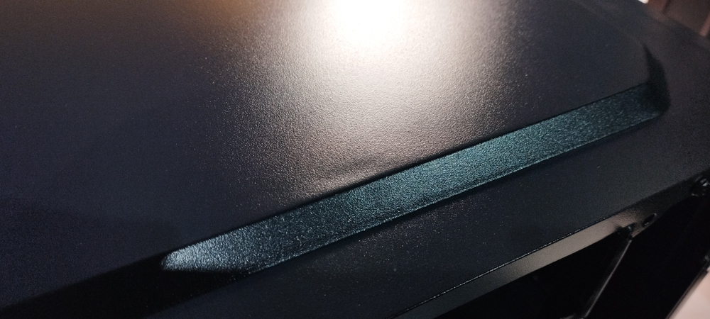 УЦЕНКА_Корпус TESLA 1708BM, Без БП, mATX, чёрный, 2xUSB2 (RMA_TSL-1708-BM) {замятие задней стенки; царапины на верхней поверхности}