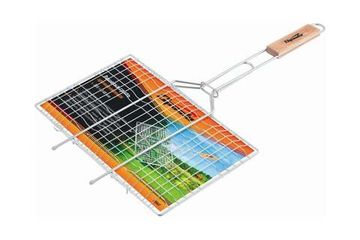 Решетка-гриль SPARTA 220х340 мм, хромированная 69567