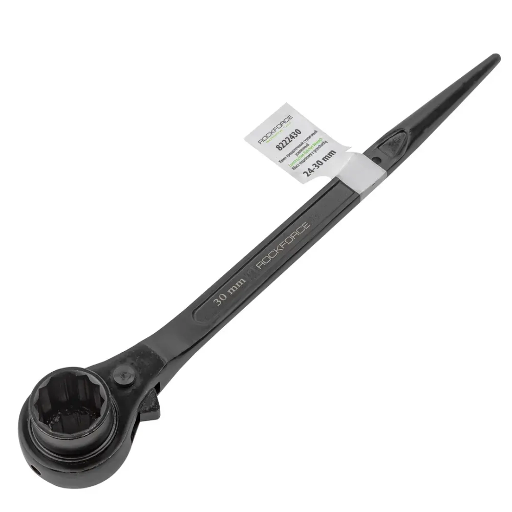 Ключ трещоточный ступичный усиленный 24-30мм RockForce##Rock FORCE RF-8222430