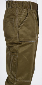 Брюки Хаки со св.серым