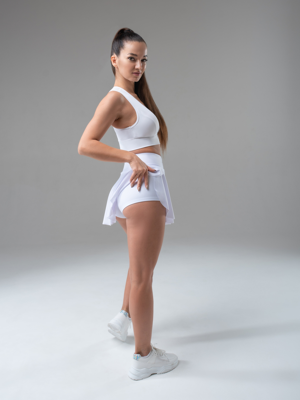 Shorts Dolly, White BF