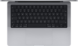 Ноутбук Apple MacBook Pro 14 M1 Pro 2021 MKGQ3B/A Apple M1 Pro 10-core 16Gb SSD 1Tb 16-core Graphics 14,2 (3024x1964) Cam 69,6Вт*ч MacOS Space Grey Серый