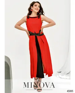 Платье 4128-красный Minova
