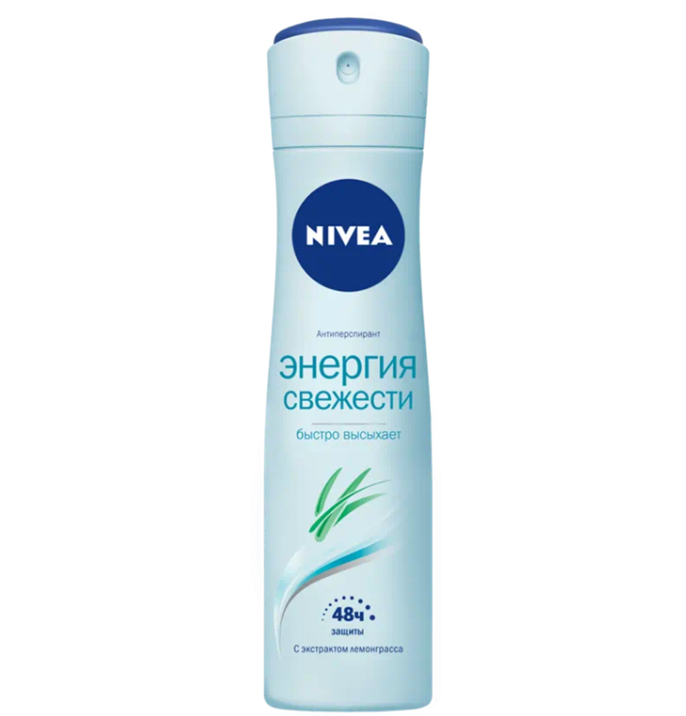 Nivea део спрей женский энерджи fresh освежающая энергия 150 мл. *6*12