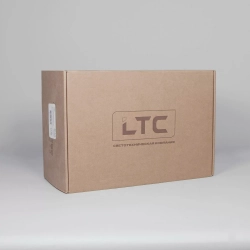 Светодиодная сетка с колпачком 2*2 м., 220В, 256 теплых белых LED, провод черный ПВХ, IP65, LTC (NTL256CAP-11-2WW)