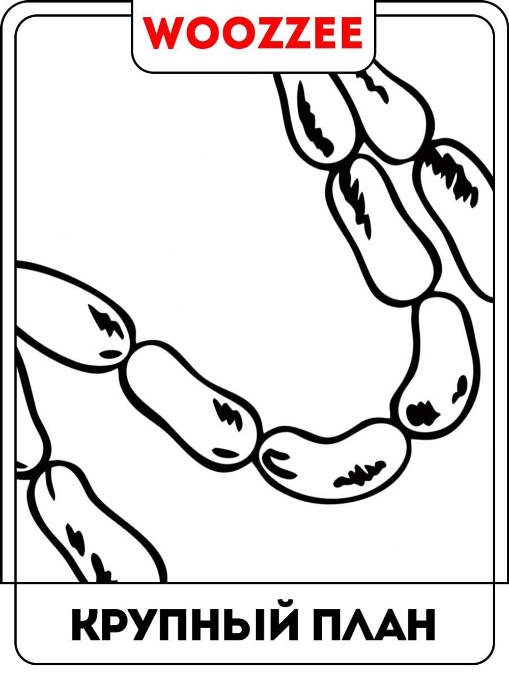 Наклейка декоративная А3 "Котик с сосисками"