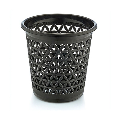 Корзина для мусора "Фловер" 11л черный