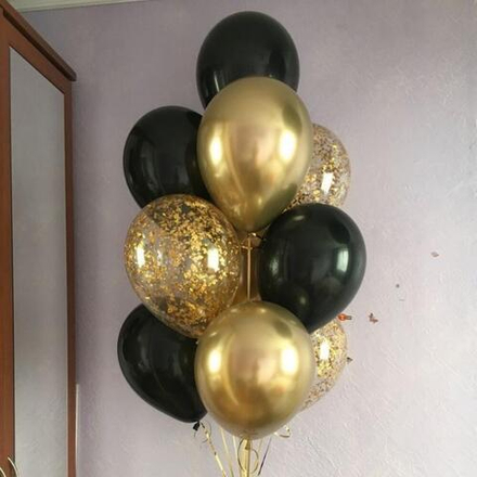 Фонтан из гелиевых шаров