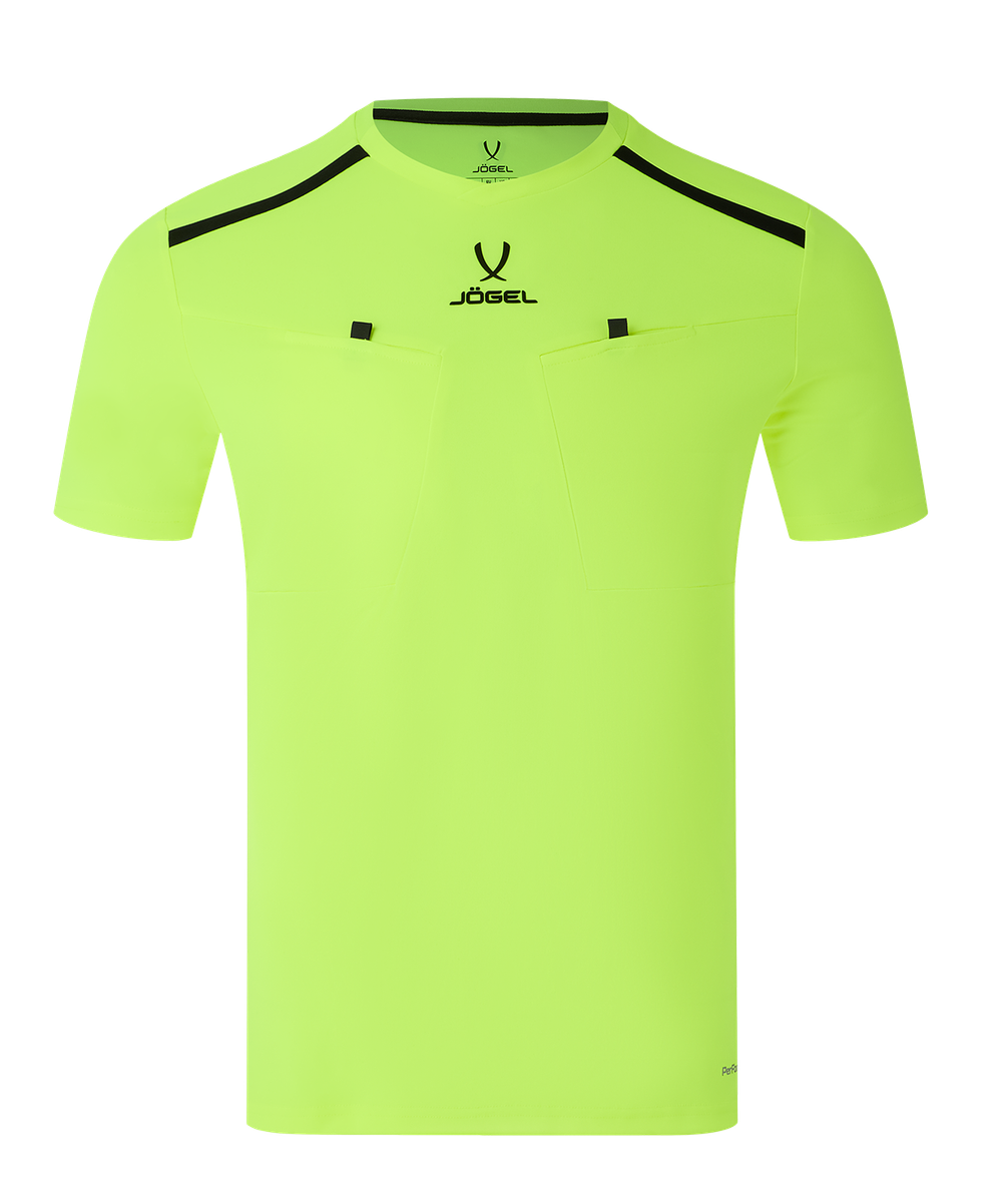 Футболка судейская DIVISION PerFormDRY Referee Tee, желтый неон