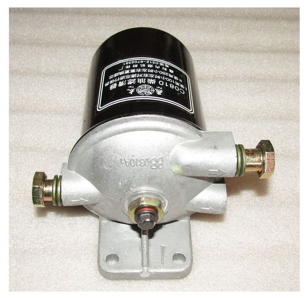 Фильтр топливный в сборе с кронштейном TDQ 30,38 4L/Fuel filter ,CO810A7.4102Q- 12500.2410201250000