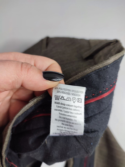 Брюки в полоску прямые 50 размер