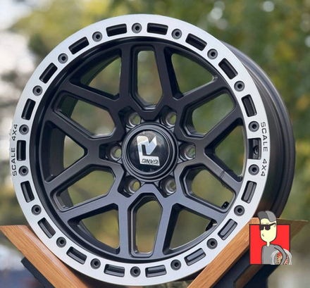 Комплект дисков Fuel Off-Road Scale 4x4 F7679 17x8.5 et-10 6x139.7