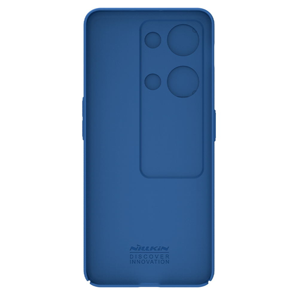 Чехол синего цвета защитный для OnePlus Ace 2V и Nord 3 5G от Nillkin, серия CamShield Case с защитной шторкой для задней камеры