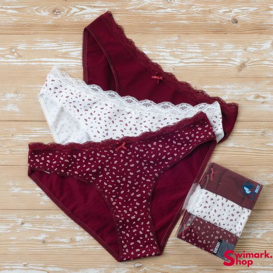 Трусики женские DOMINANT 39750-26, BIKINI, 3 шт. в уп.