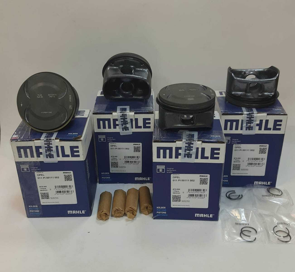 Поршни с кольцами +0.50 Z16XER MAHLE