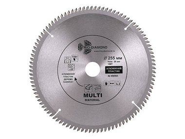 Диск пильный 255х30 мм 100 зуб. универсальный  Multi Material