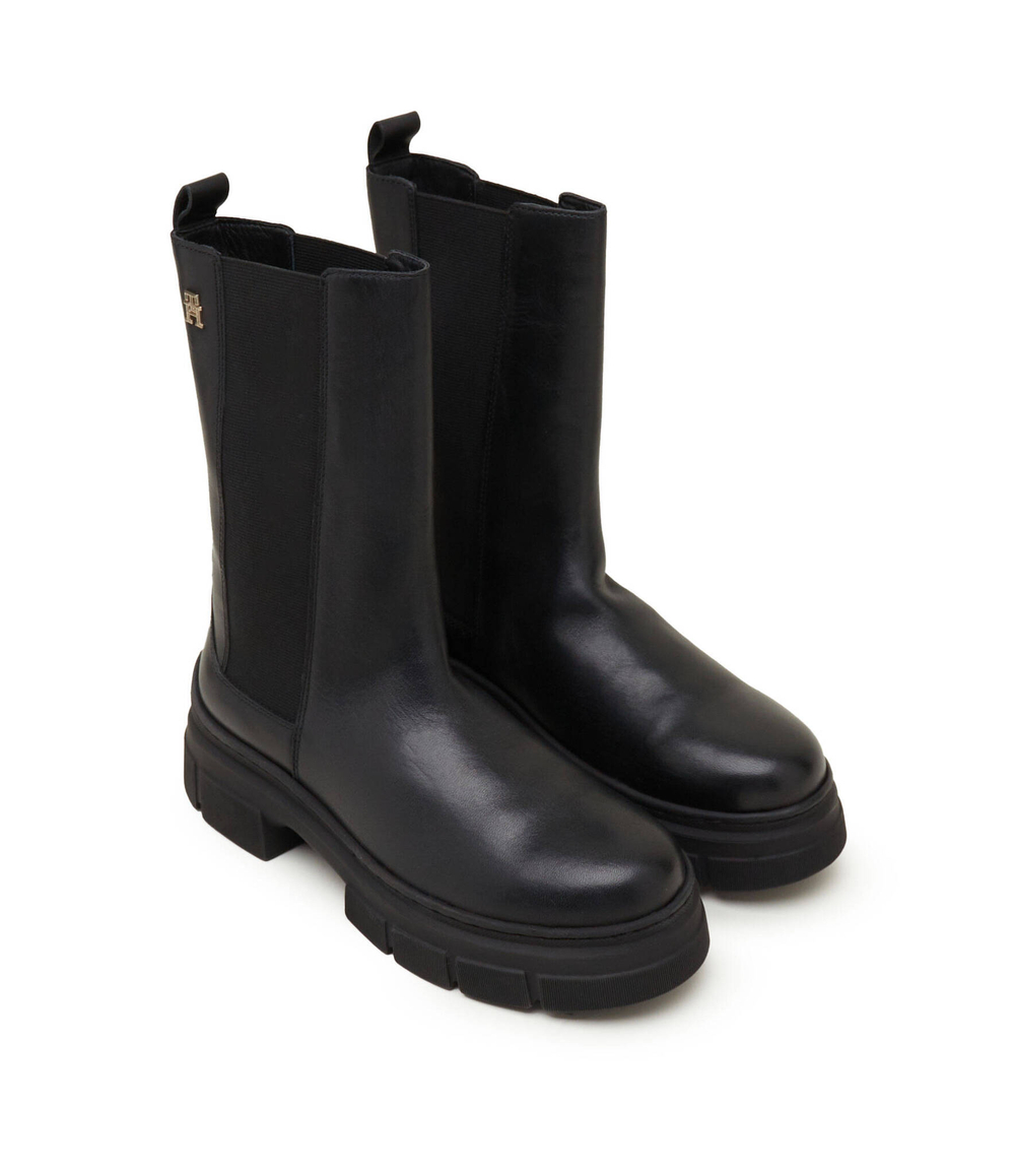 Кожаные челси Tommy Hilfiger - черный(FW0FW07490)