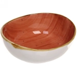 Салатник керамический «Corsica orange» 14*13*6см