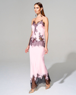 Юбка с отделкой французским кружевом