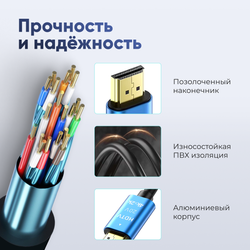 Кабель ARLogia HDMI 4K 5M