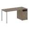 Метал Систем Рабочая станция с тумбой на П-образном м/к БП.РС-СТП-1.2