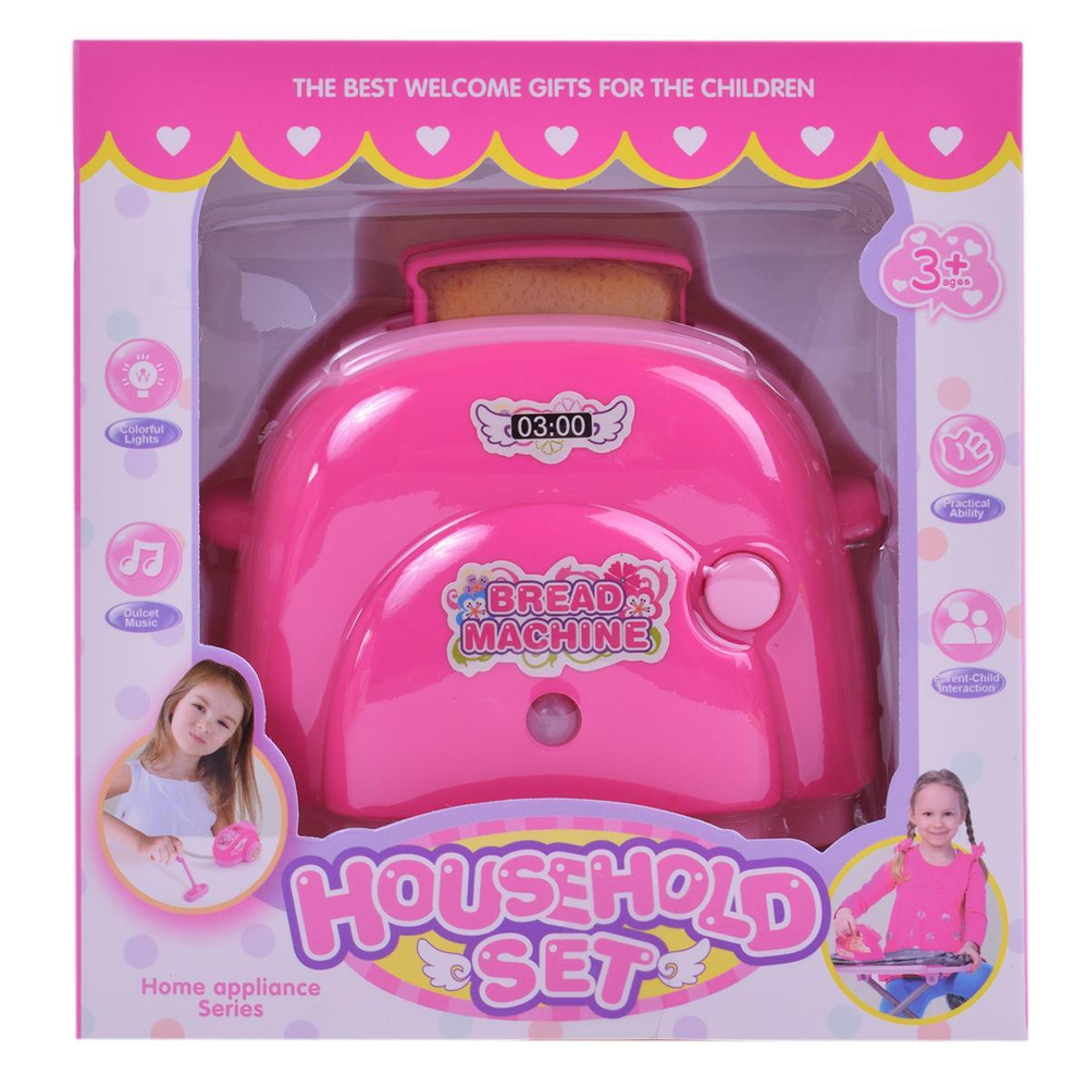 Тостер 14см, коробка S080-13