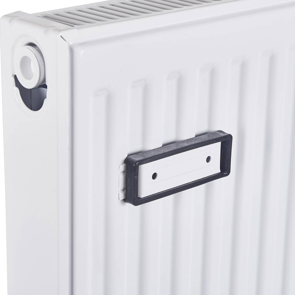 Радиатор панельный профильный ROMMER Compact тип 22 - 500x500 мм (подкл.боковое, белый)