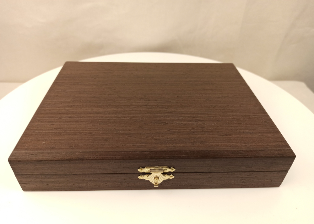 Набор "Гербовый" №17 визитница (Златоуст), ручка Паркер