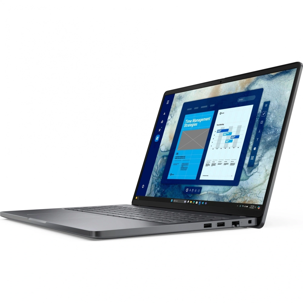 Ноутбук Dell Pro 16 Core Ultra 7 255U 16Gb SSD512Gb Intel Graphics 16" IPS FHD+ (1920x1200) Linux grey WiFi BT Cam (PRO16-7655)