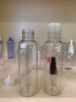 Флакон 100 мл 24 мм ПЭТ Покатые плечи от производителя «Тара-Гост»