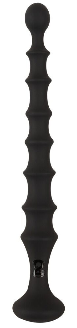 Черная анальная ёлочка Magic Anal Wand - 26,9 см.