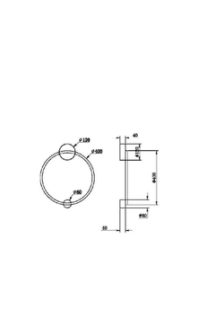 Настенный светильник Maytoni Halo MOD005WL-L24BSK