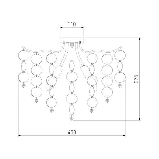334/5 / потолочный светильник