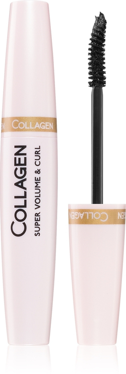 Dermacol Collagen - Подкручивающая и придающая объем тушь для ресниц с коллагеном, 12 ml