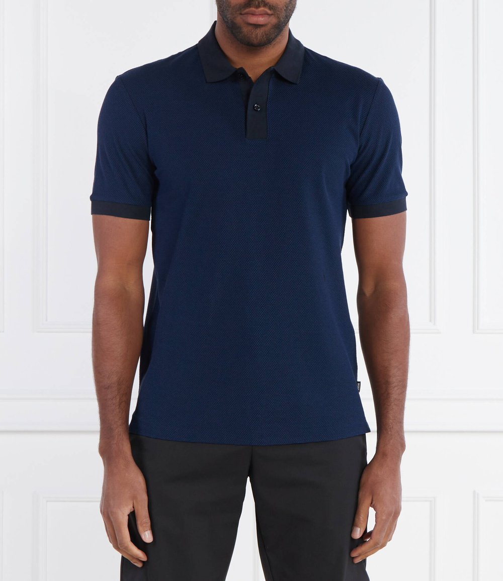 Поло Phillipson BOSS BLACK - темно-синий(50513580)