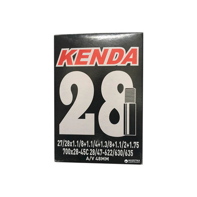 Камера 28" A/V  27/28-1.1/8-1.75(700*28-45) KENDA