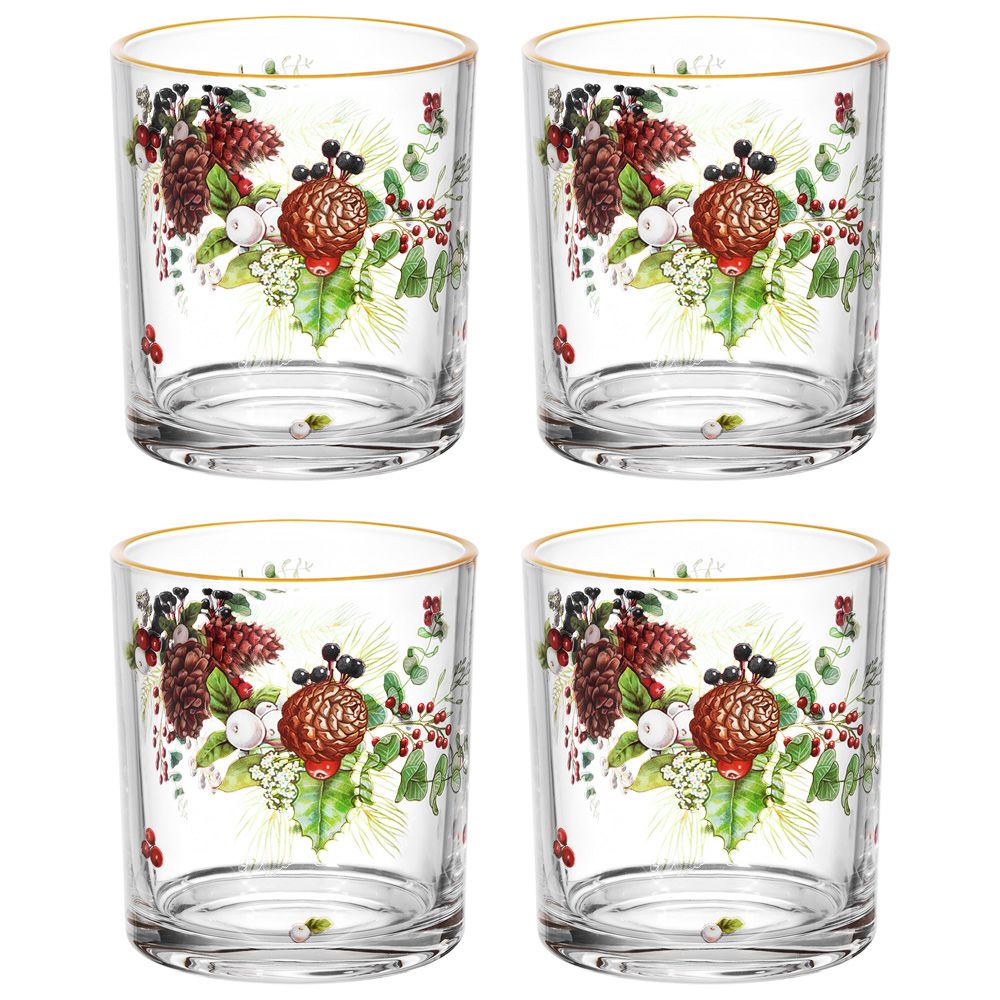 НАБОР СТАКАНОВ ИЗ 4-Х ШТ. "CELEBRATION" 320 МЛ