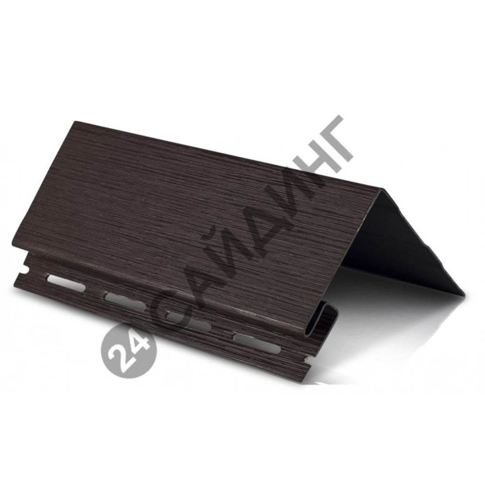 Околооконная планка Стандарт Коричневый для сайдинга