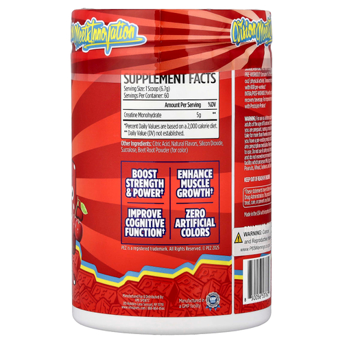 VMI Sports, моногидрат креатина, Pez®, вишня, 402 г (14,18 унции)