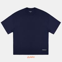  Футболка мужская Carhartt WIP Link Script артикул:I031373_blue - купить в магазине Дайс