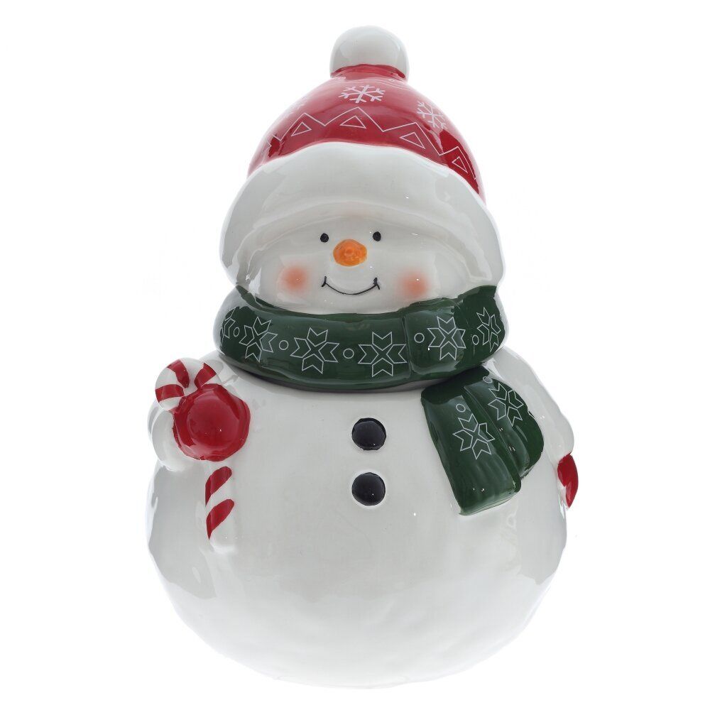 GAEM Конфетница "Снеговик", 900 мл, L14 W13 H20 см