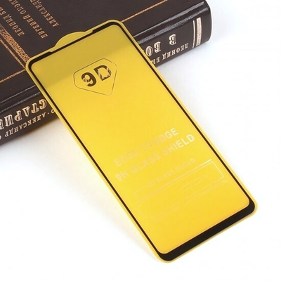 Защитное стекло Full Glue для Samsung Galaxy A21s на полный экран, 010630 Черный