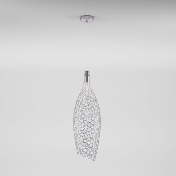 Подвесной светодиодный светильник Eurosvet Ruche 90352/1 хром