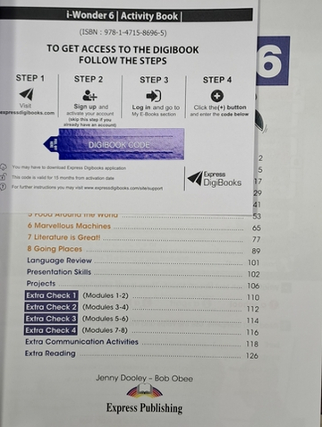 i- Wonder 6 Activity Book (with Digibooks App)