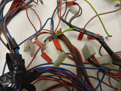 WDN2067WF кт37 Комплект проводки для стиральной машины Indesit б/у