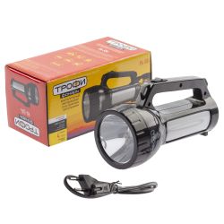 Светодиодный фонарь Трофи PA-504 прожекторный аккумуляторный со встроенным светильником | Прожекторные фонари